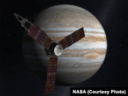 美国国家航空航天局的探测船朱诺