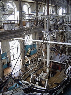 Here's the world's largest ship model. Thankfully for its builder, it's not inside a bottle!