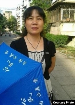 刘萍参与新公民运动（网络图片）