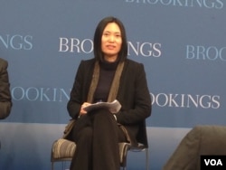 中国发改委资深研究员曲凤杰（美国之音 莉雅拍摄）