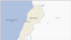 Mapa Lebana