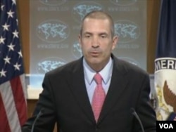 国务院发言人马克托纳(美国之音视频截图)