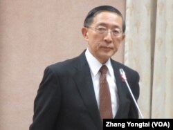 台湾外长林永乐 (美国之音张永泰拍摄)