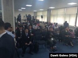 በተባበሩት መንግሥታት ድርጅት የተፈጥሮ አካባቢ ጥበቃ ጉባዔ በዓለማችን የአየር ንብረት ለውጥና ደኅንነት ጉዳዮች ላይ ሁለተኛ ጉባዔ በናይሮቢ /ፎቶ -ገልሞ ዳዊት/