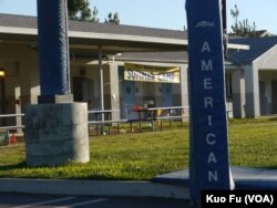 夏令营人声寂寂（美国之音国符拍摄）