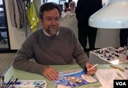 美国政治杂志漫画家麦特·乌尔克