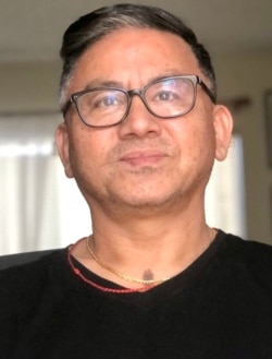 “洛杉矶藏人社区”秘书卓次仁 （照片由本人提供）