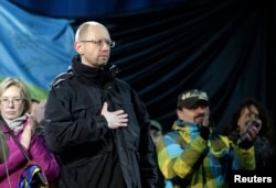 乌克兰反对派领袖亚采纽克