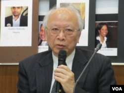 台湾声援中国人权律师网络召集人郭吉仁律师 （美国之音张永泰拍摄)