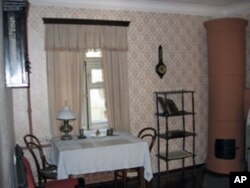 列宁在1894-1895年期间在圣彼得堡租赁和居住过的房间，目前是博物馆