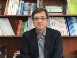 中华经济研究院大陆所所长刘孟俊。（陈筠摄）