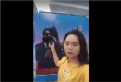 泼墨习近平画像的湖南女孩董瑶琼