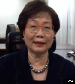 台湾中央研究院欧美研究所兼职教授裘兆琳 (美国之音，2021年6月资料照)