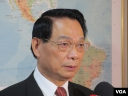 台湾执政党国民党立委吕学樟 (美国之音张永泰)