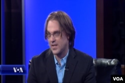 Robert Fanney, climate change blogger, speaks on Hashtag VOA, Jan. 5, 2016