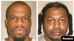 Charles Warner (à dr.) et Clayton Lockett, dont l'exécution ratée relance le débat sur la mort