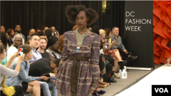 گزارش تصویری: از طرح های نوشین، طراح ایرانی در هفته مد واشنگتن 