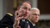 U.S. Army General Robert Abrams (L) testifies during his nomination hearing to be commander of all U.S. forces in Korea, on Capitol Hill in Washington, Sept. 25, 2018.