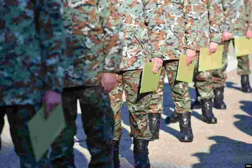 New soldiers of the Army of North Macedonia / Нови професионални војници во Армијата