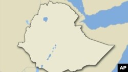 የኢትዮጵያ ካርታ