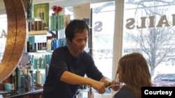 Divo Le, a Vietnamese immigrant who owns Divo Hair Salon in Alexandria, Virginia, is seeing his American Dream threatened by COVID-19.