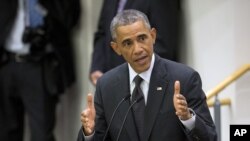 باراک اوباما رئیس جمهوری ایالات متحده آمریکا
