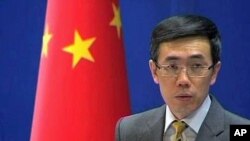 Juru bicara Kementerian Luar Negeri Tiongkok Liu Weimin (foto: dok). Kemenlu Tiongkok mendesak AS mencabut sanksi atas Bank of Kunlun yang berbisnis dengan Iran. 