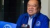 Nhek Bun Chhay, president of the Khmer National United Party (KNUP), gives an interview with VOA Khmer in Phnom Penh, Cambodia, May 16, 2017. (Hean Socheata/VOA Khmer) 