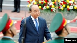 베트남의 응우옌 쑤언 푹 국가주석