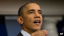 عکس آرشیوی از باراک اوباما رئیس جمهوری ایالات متحده آمریکا