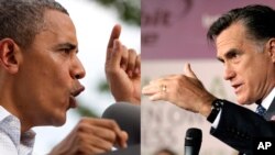 Барак Обама и Митт Ромни