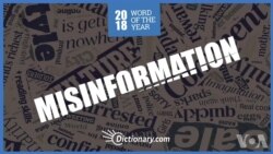 “错误信息”成为年度词汇