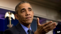 바락 오바마 미국 대통령. (자료사진)