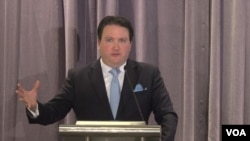 마크 내퍼 국무부 동아태 부차관보 대행이 6일 한미경제연구소, KEI 주최로 열린 토론회에서 미-한 동맹의 중요성에 대해 연설했다.