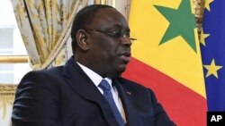 Le président sénégalais Macky Sall, 20 décembre 2016. 