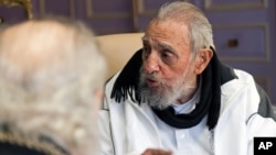 쿠바의 피델 카스트로 전 국가평의회 의장 (자료사진)