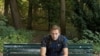 FILE - Russian opposition politician Alexei Navalny sits on a bench while posing for a picture in Berlin, Germany, in this undated image obtained from social media September 23, 2020. 