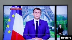 Arhiv - Macron se obraća naciji, 12. juli 2021