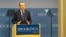Başbakan Erdoğan Brookings Enstitüsü'nde konuşma yaparken (17 Mayıs 2013