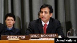 크레이그 모카이버 유엔 인권최고대표사무소 뉴욕사무소장.