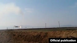 Azərbaycan Silahlı Qüvvələrinin vurduğu helikopter