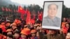 2013年12月26日人们在韶山纪念毛泽东120岁生日