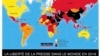 Le tableau assombri de la liberté de la presse dans le monde