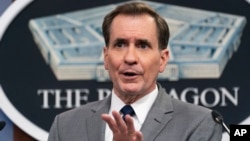 جان کربی سخنگوی وزارت دفاع ایالات متحده 