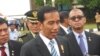 Presiden Jokowi di Lanud Halim Perdanakusuma Jakarta (Foto: dok).