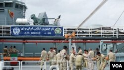 이란 당국이 시리아와 예멘에 해군기지를 운용하는 방안에 관심을 두고 있는 것으로 알려졌다. 사진은 이란 해군 함정. 