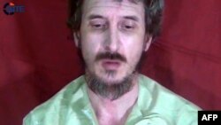 Handout image of French secret agent Denis Allex, who was held hostage by al Shabab militants, Somalia, Oct. 4 2012.