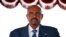 Sudanese President Omar Hassan al-Bashir at Bole International airport, Addis Ababa, May 24, 2013.