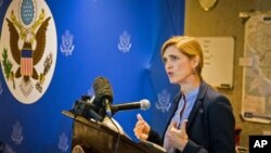Duta Besar AS untuk PBB Samantha Power.