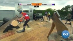 Lumberjacks Test Their Mettle in Timbersports Championship